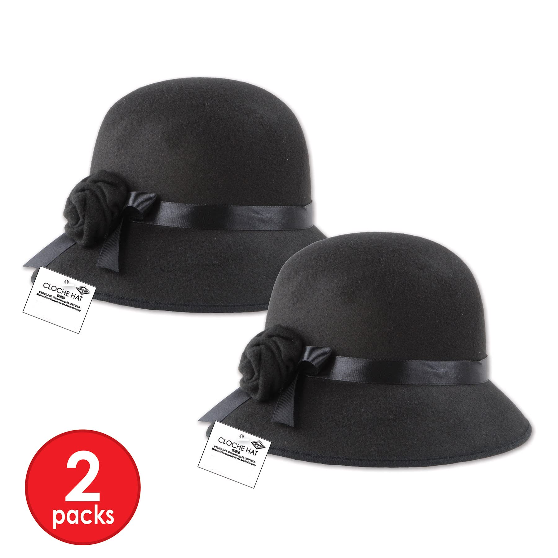 Beistle Satin Top Hats for Weddings & Parties