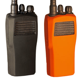 RadioGrips® Silicone Protective Case for Motorola CP200 & CP200d - Shockproof, Non-Slip Cover for Two-Way Radios | Durable & Lightweight Design for Construction, Security & Outdoor Use
