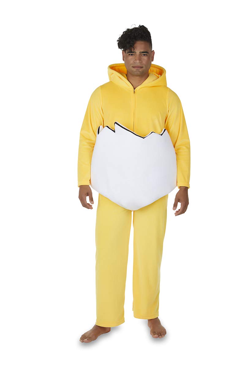 Premium Sanrio Gudetama Lazy Egg Adult Costume - Kawaii Anime Cosplay Outfit for Halloween & Comic Con