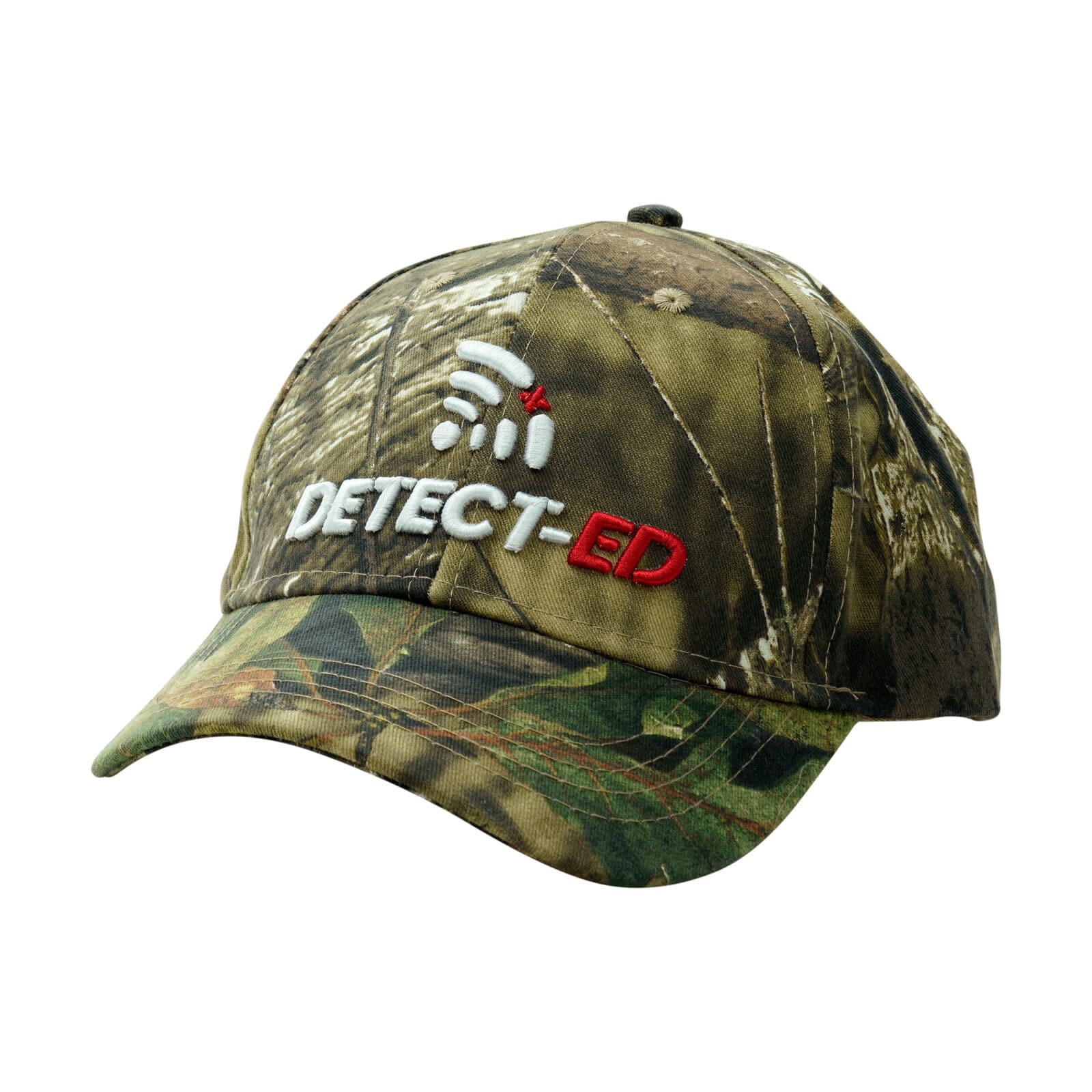 Detect Ed Camo Cap - Military Style Baseball Hat for Outdoor Hunting & Tactical Adventures - Perfect for Hunting, Hiking, and Airsoft Games