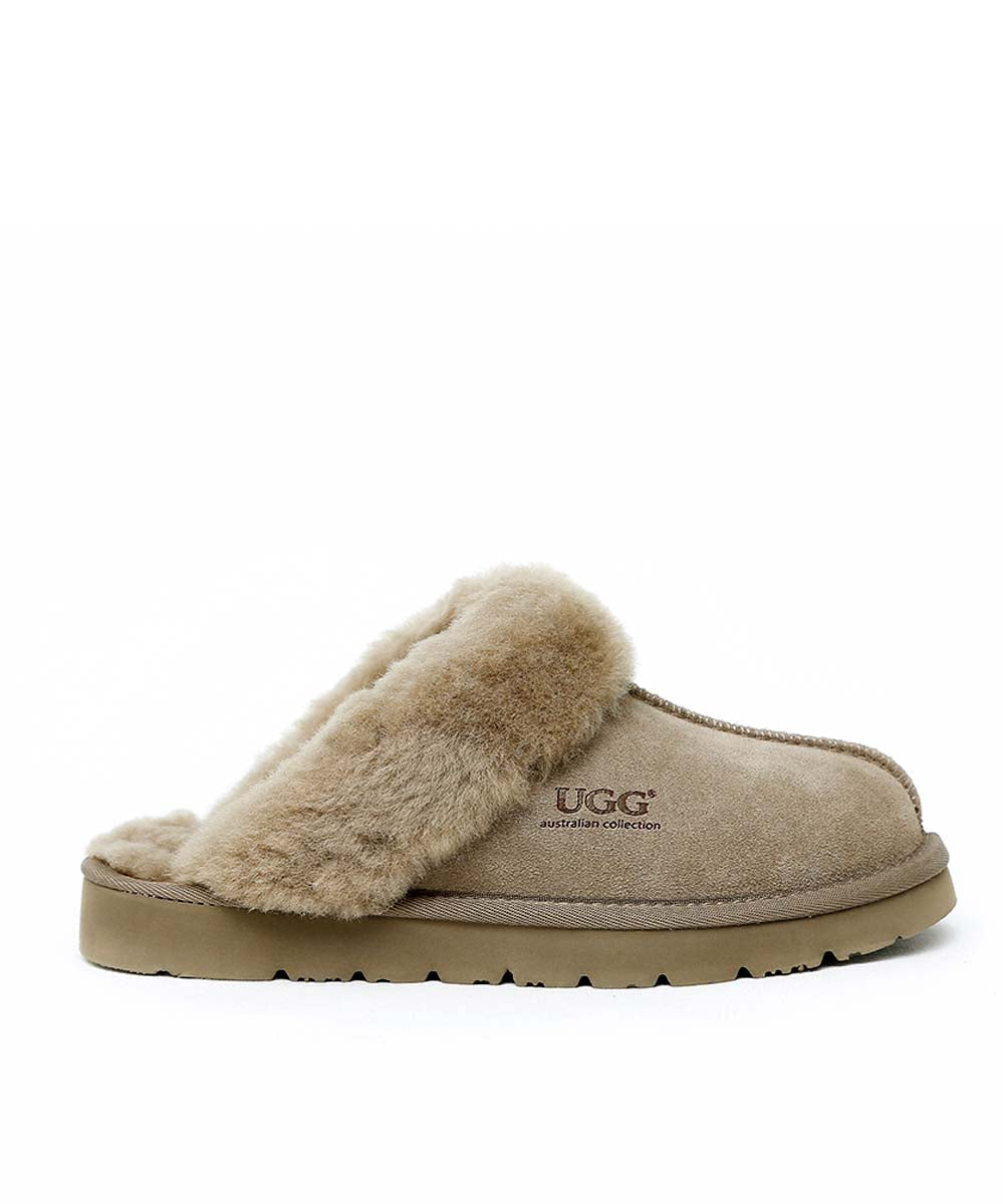 Men's UGG Fuzzy Slippers - Cozy Indoor/Outdoor House Shoes for Winter Comfort & Warmth | Perfect for Home, Lounge & Cold Weather