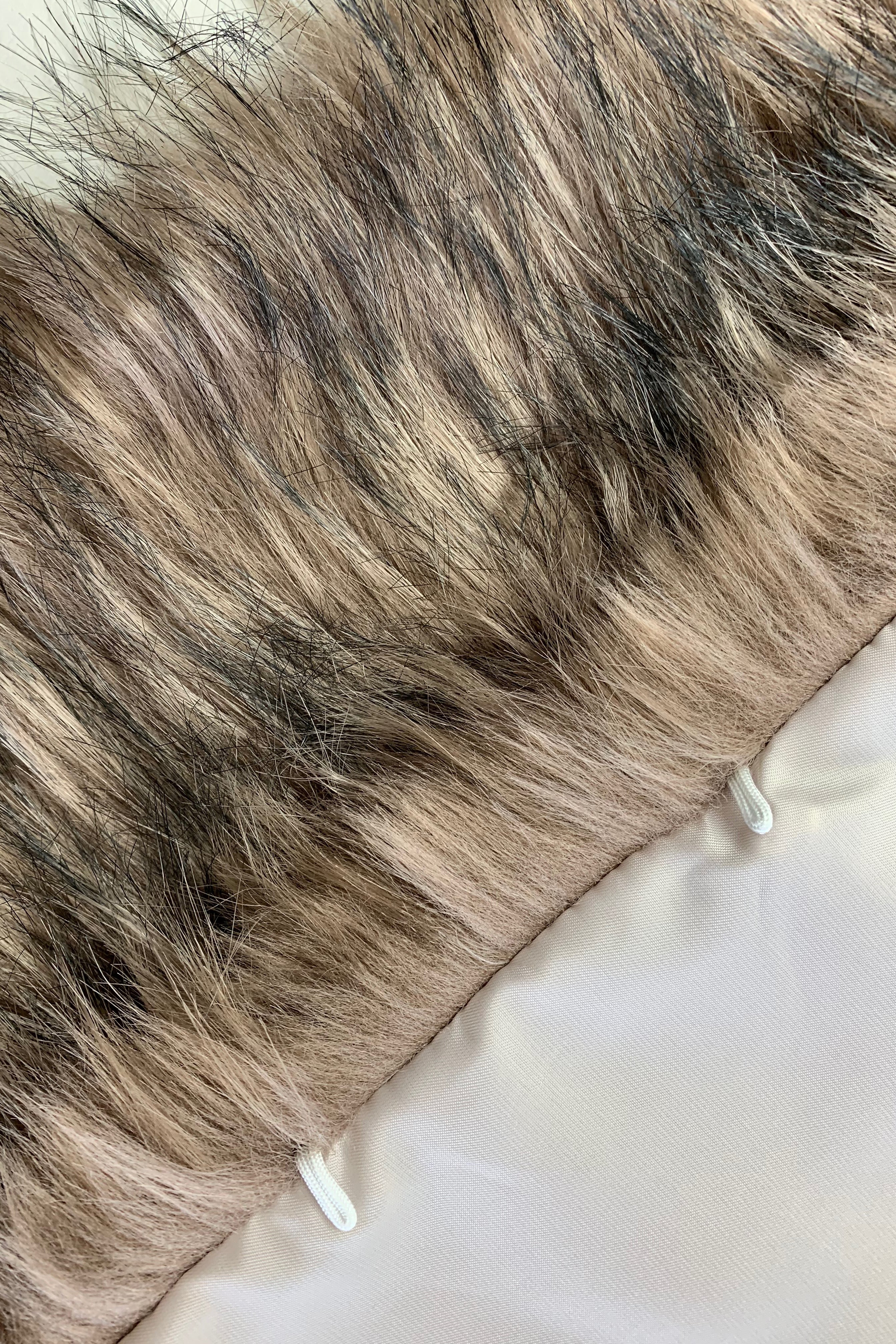 Brown Fur Shawl for Women - Soft & Warm Winter Wrap - Elegant Lilian Brw02 Shawl for Parties, Weddings & Cold Weather Fashion