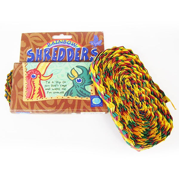 Colorful Rainbow Zig Zag Paper Shredder - Fun & Secure Document Destruction for Home & Office Use