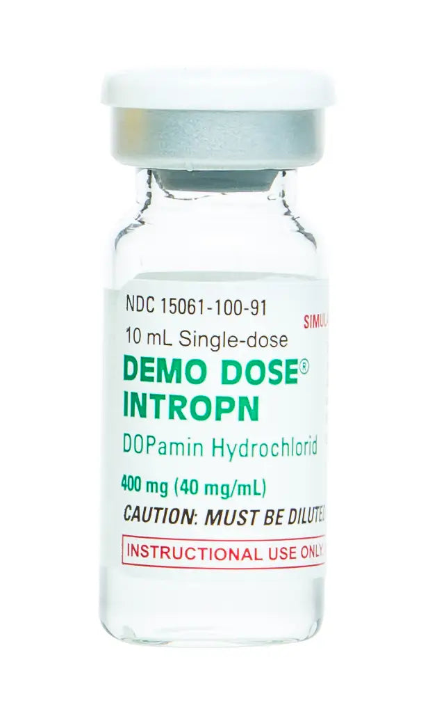 Intropn Dopamine HCI 40mg/mL 10mL - Pharmaceutical Grade for Research & Training | Lab Use, Medical Studies & Veterinary Applications
