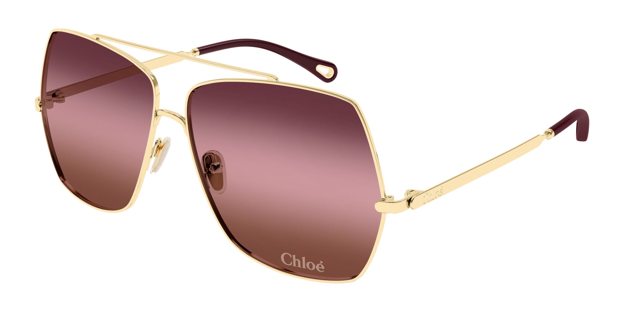 Chloe CH0278S Sunglasses for Women - Classic Aviator Style with UV Protection - Perfect for Driving, Travel, and Outdoor Activities