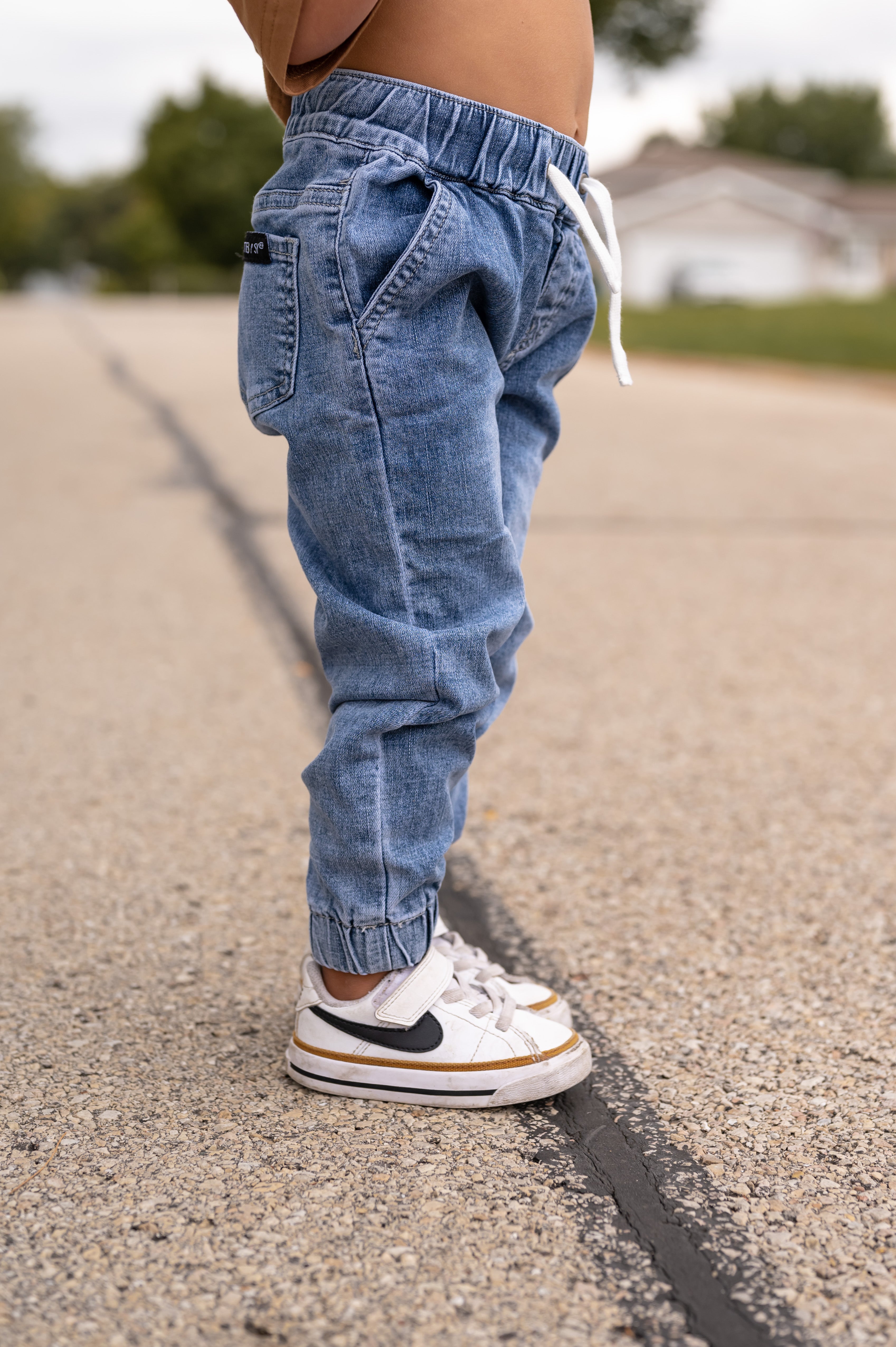 Stylish Men's Denim Jogger Pants - Comfortable Stretch Jeans for Casual Wear | Perfect for Lounge, Workout & Everyday Outfits