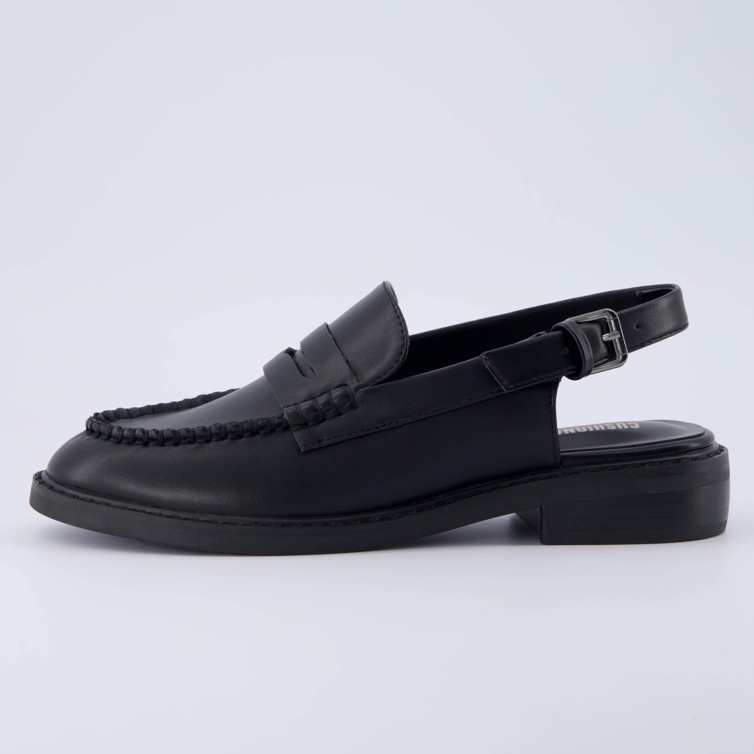 CUSHIONAIRE Women's Comfortable Sling Back Loafers with Memory Foam - Wide Width Available for Casual Wear, Office & Travel
