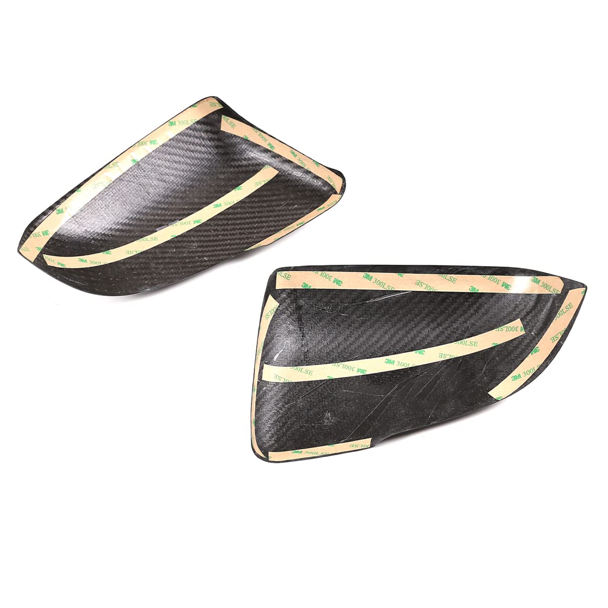 Carbon Fiber Door Rear View Mirror Cover Cap for Toyota Supra GR A90 A91 MK5 2019-2022 - 2PCs Exterior Side Mirror Covers - Upgrade Your Car's Style & Protection (Perfect for Car Enthusiasts & Show Vehicles)
