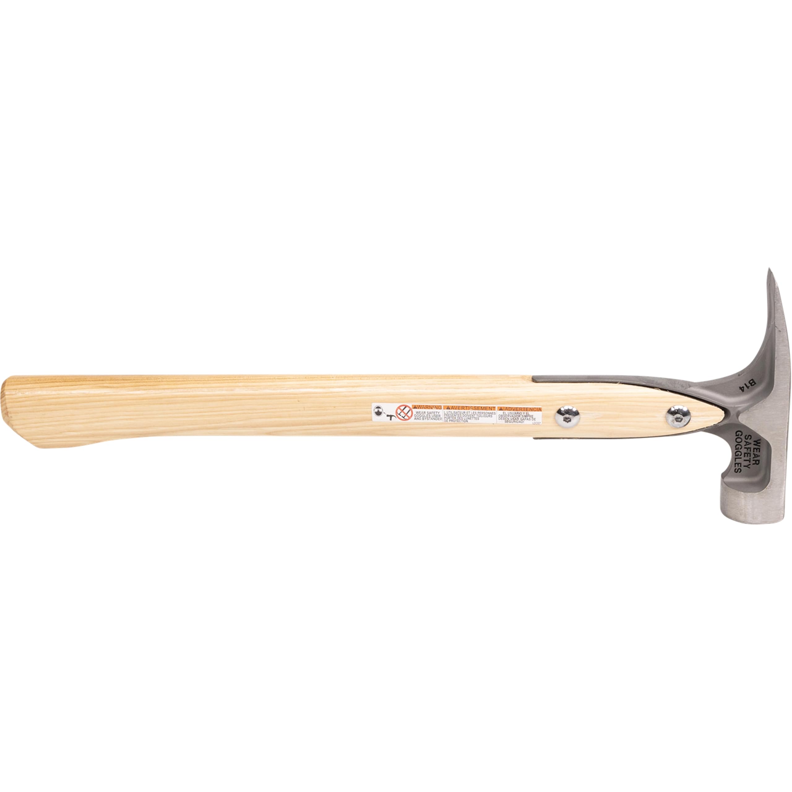 Vaughan Dalluge 16oz Titanium Hammer with Magnetic Nail Holder - Smooth Face Framing Hammer (VN07182) for Professional Carpentry, Woodworking & Construction Projects