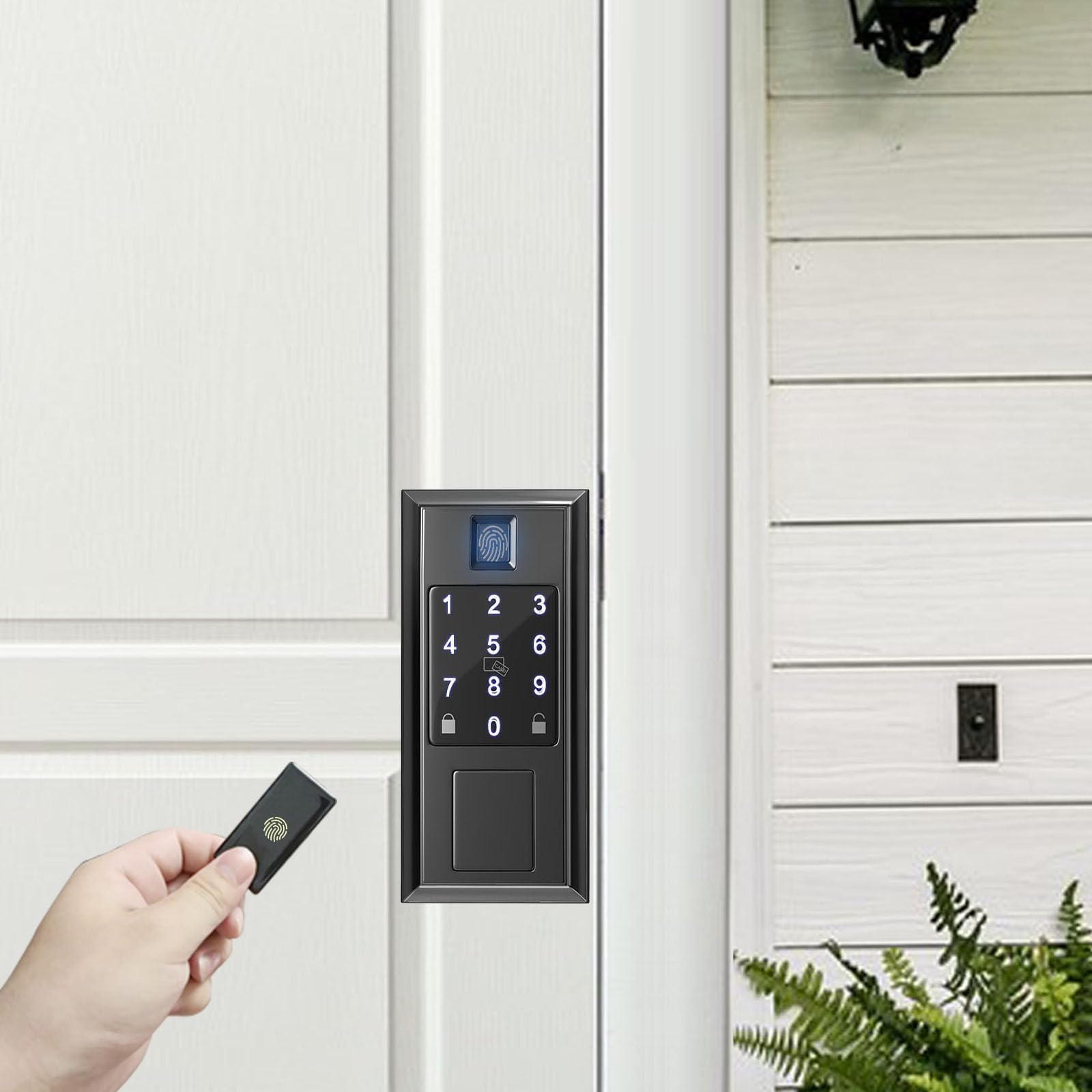 Smart IC Cards & Key Fobs for Narpult Smart Lock - 4 Pack, Compatible with TTLock App for Keyless Entry - Perfect for Home, Office & Airbnb Smart Access Control