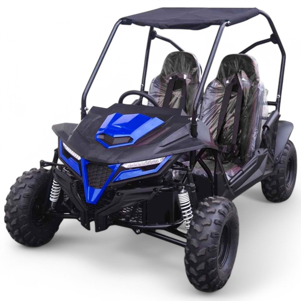 TrailMaster Cheetah 8 Go Kart for Kids & Adults - High-Speed Off-Road Racing Kart with 8HP Engine - Perfect for Backyard, Trail & Off-Road Adventures
