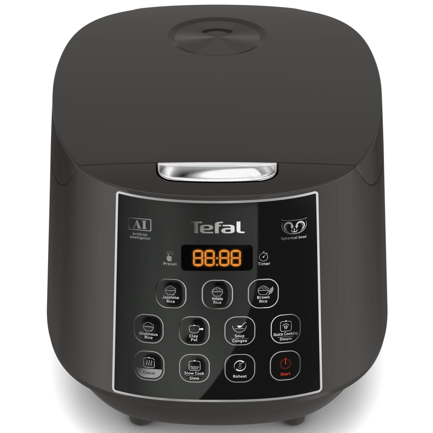RK736B 1.8L Electric Rice Cooker - Fast Cooking & Keep Warm Function - Perfect for Home, Dorm, Office & Small Kitchens