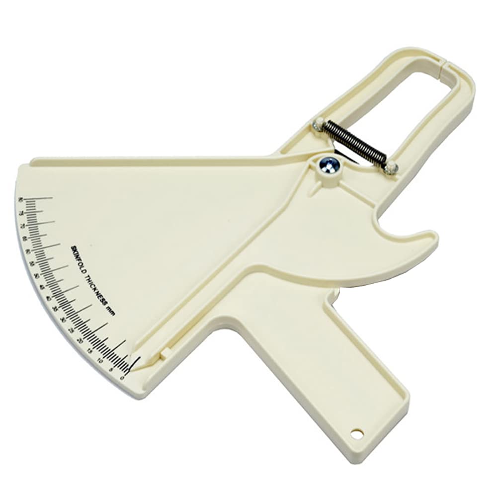 Accurate Body Fat Caliper - Handheld Skinfold Measurement Tool for Fitness & Weight Loss | Home Gym, Personal Training & Health Monitoring (Random Color)