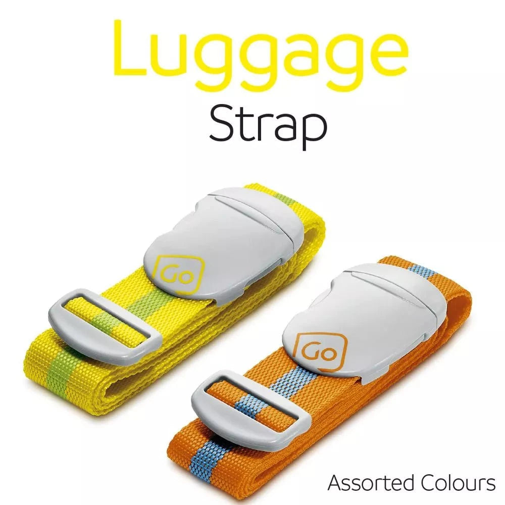 Durable Adjustable Travel Luggage Straps for Suitcases - Secure & Organize Bags for Airplane, Train & Cruise Travel