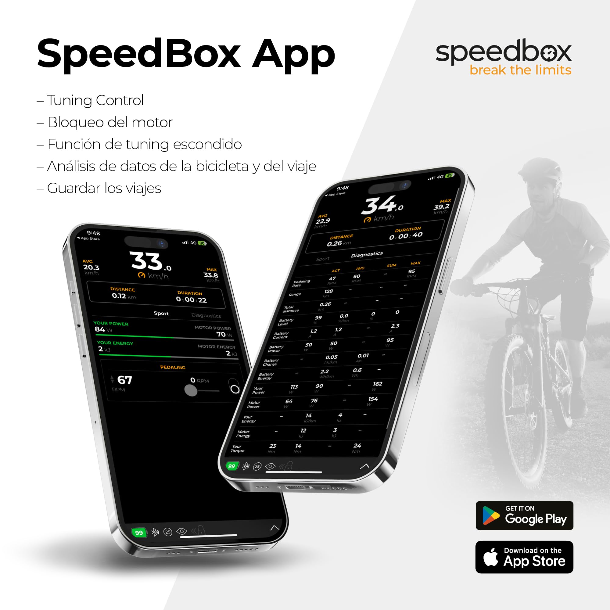 SpeedBox 1.1 B.Tuning Bluetooth E-Bike Tuner - Compatible with Bosch Smart System & Motors (2022-2024) | Smart Tuning Kit with SpeedBox App | Boost E-Bike Speed for Commuting & Off-Road Adventures