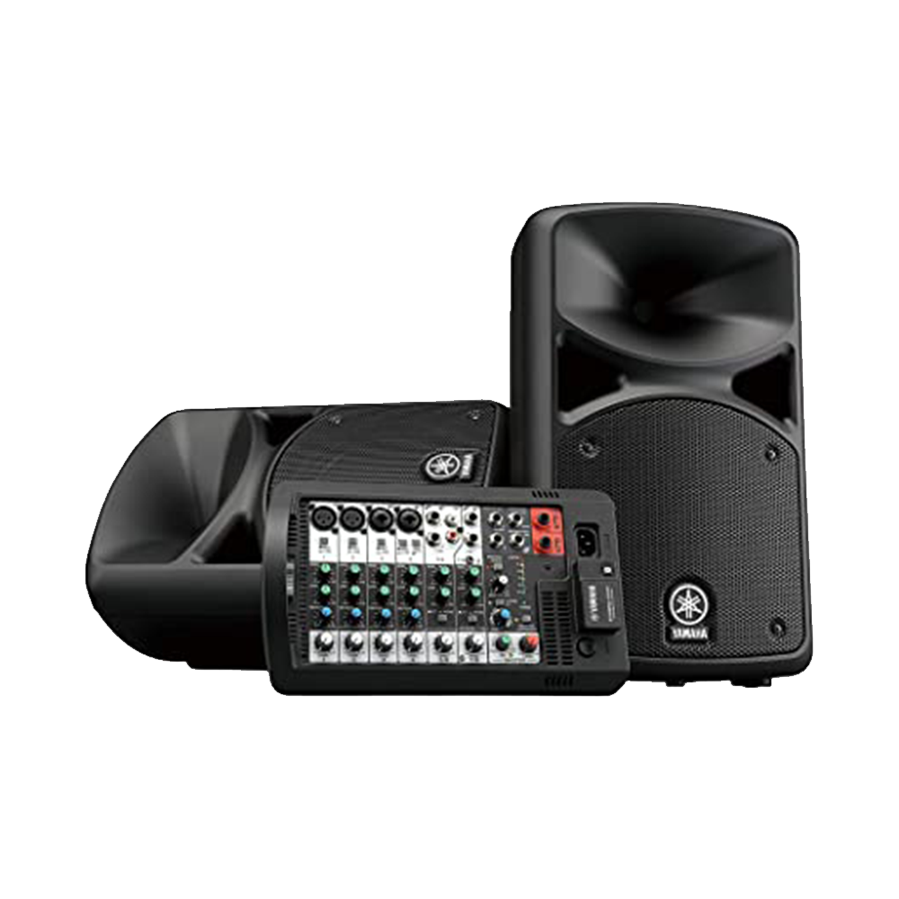 Yamaha Stagepas 400BT Portable PA System with Bluetooth - Perfect for Live Performances, Outdoor Events, and Small Venues