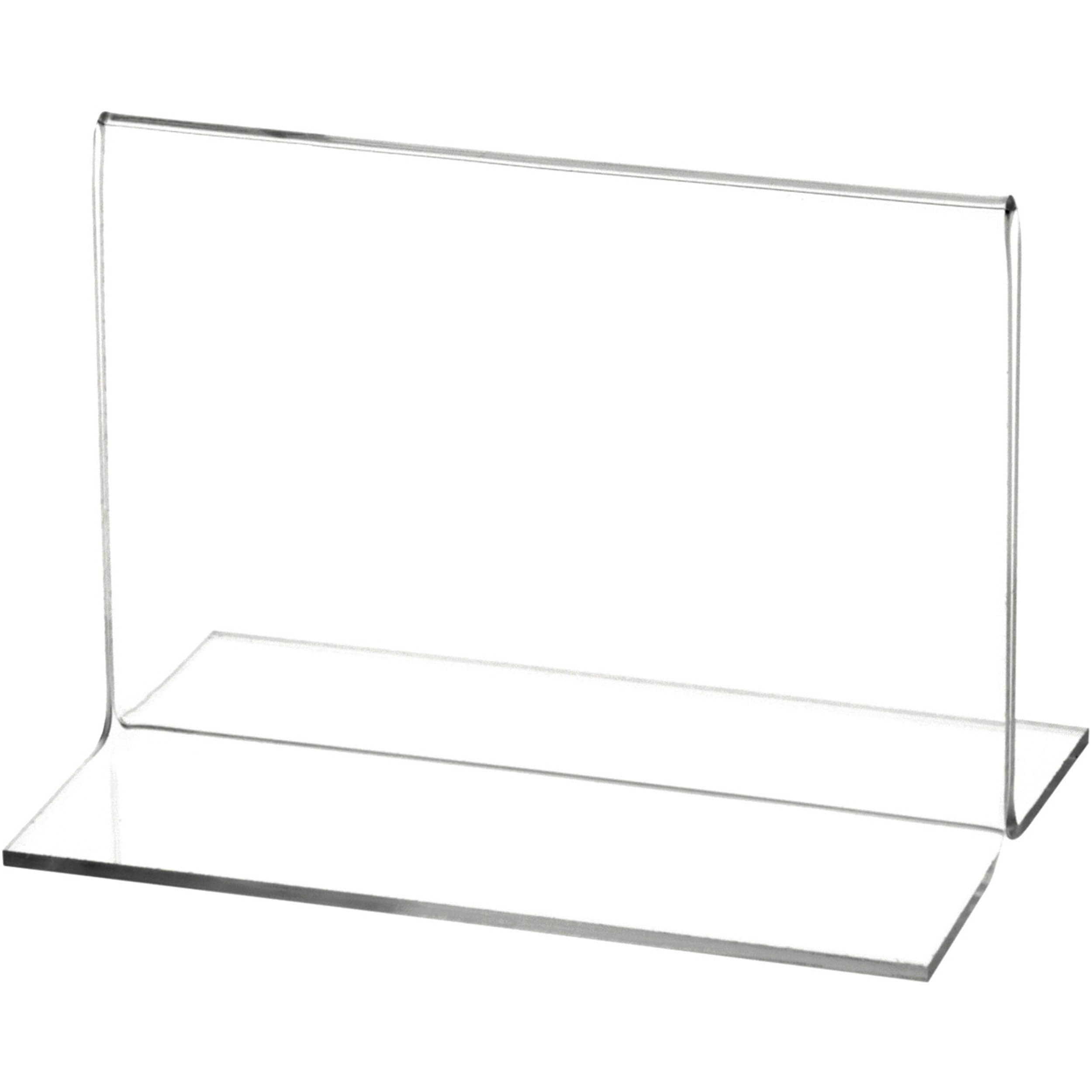 Plymor Clear Acrylic Sign Display Holder - 5