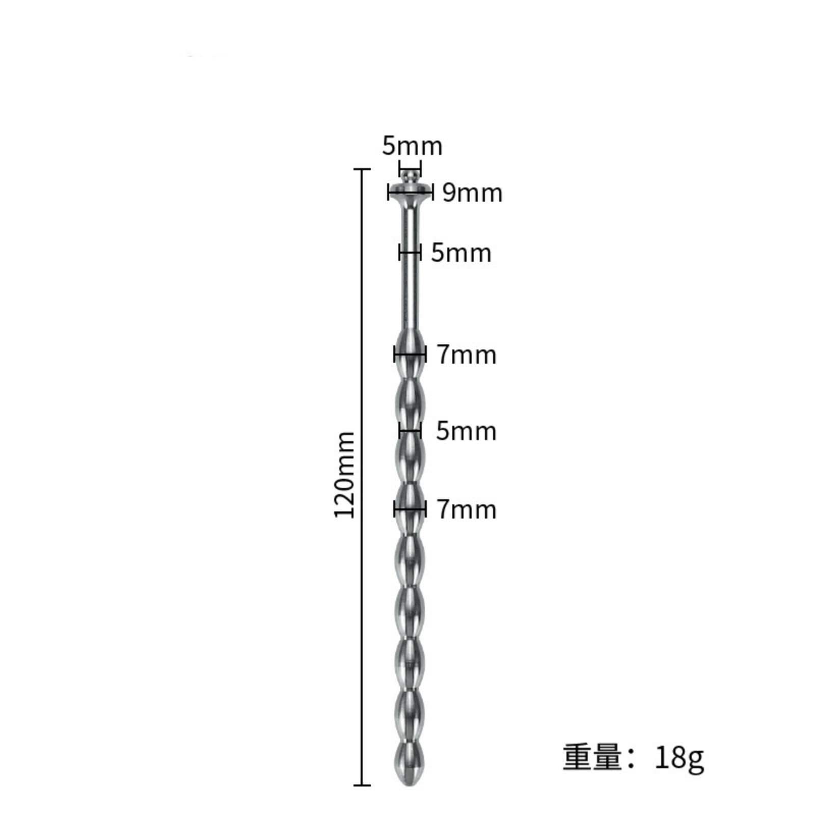 Horse Eye Stick Male Urethral Plug - SM Electroshockable Urethral Dilator A128 for BDSM & Medical Use - Perfect for Adult Play, Fetish Training, and Urethral Sounding