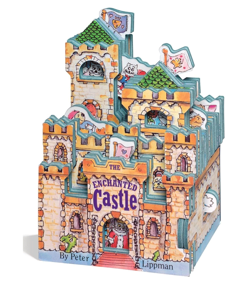 Enchanted Castle Board Book by Peter Lippman – Durable Children's Storybook for Early Reading & Bedtime Stories – Perfect Gift for Toddlers Ages 1-3