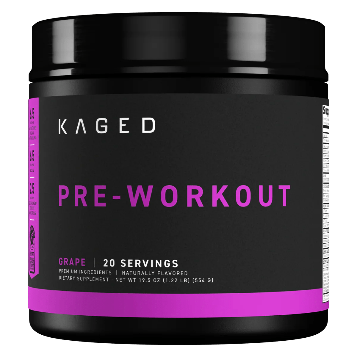 Kaged Pre Workout Supplement - Boost Energy, Focus & Endurance for Intense Workouts | Best for Gym, CrossFit & Athletic Performance