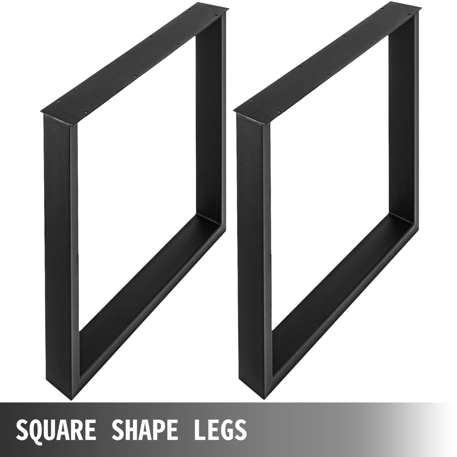 VEVOR Heavy Duty Steel Table Legs Set of 2 - 28
