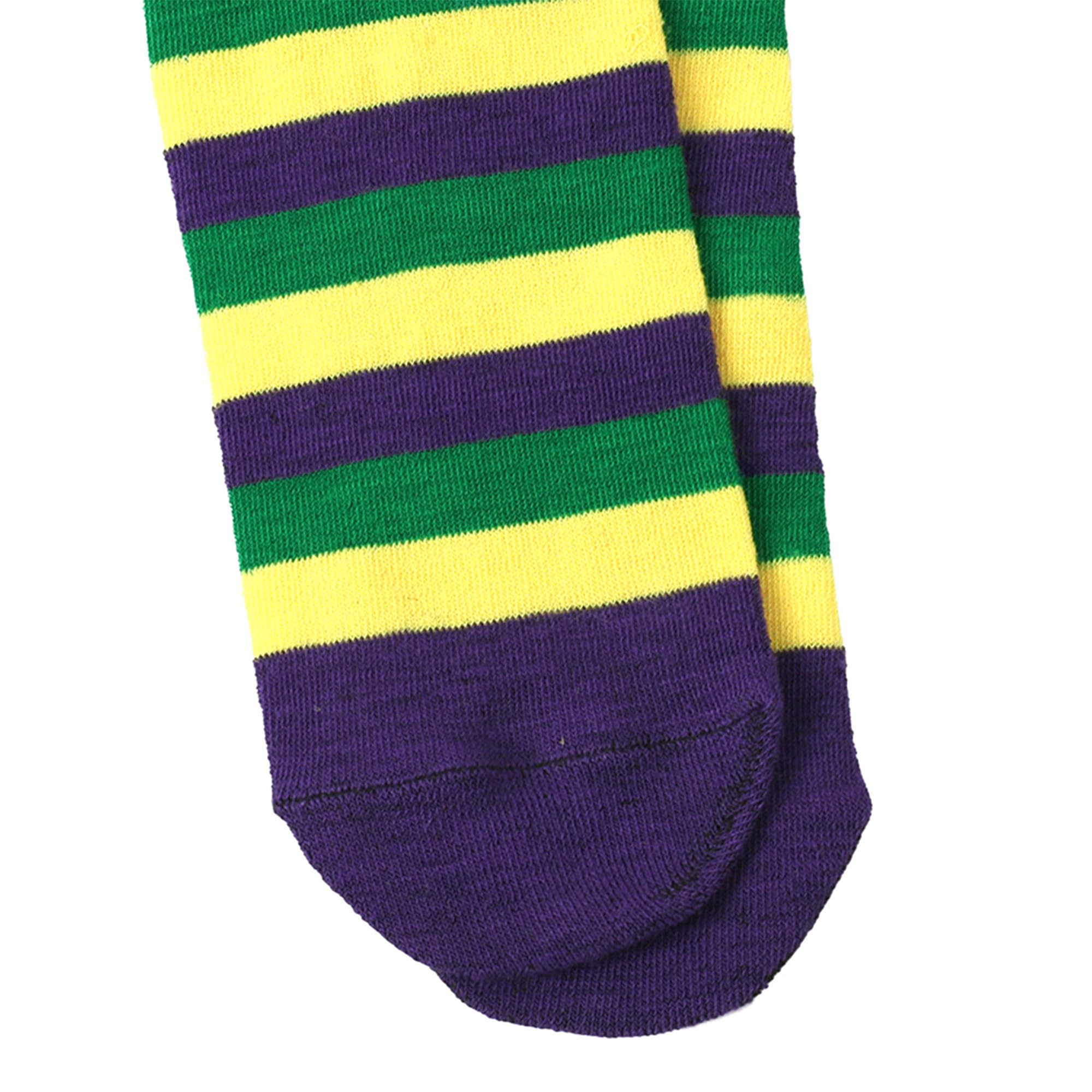 Women's Knee High Athletic Socks - Striped Running & Baseball Socks for Sports & Outdoor Activities