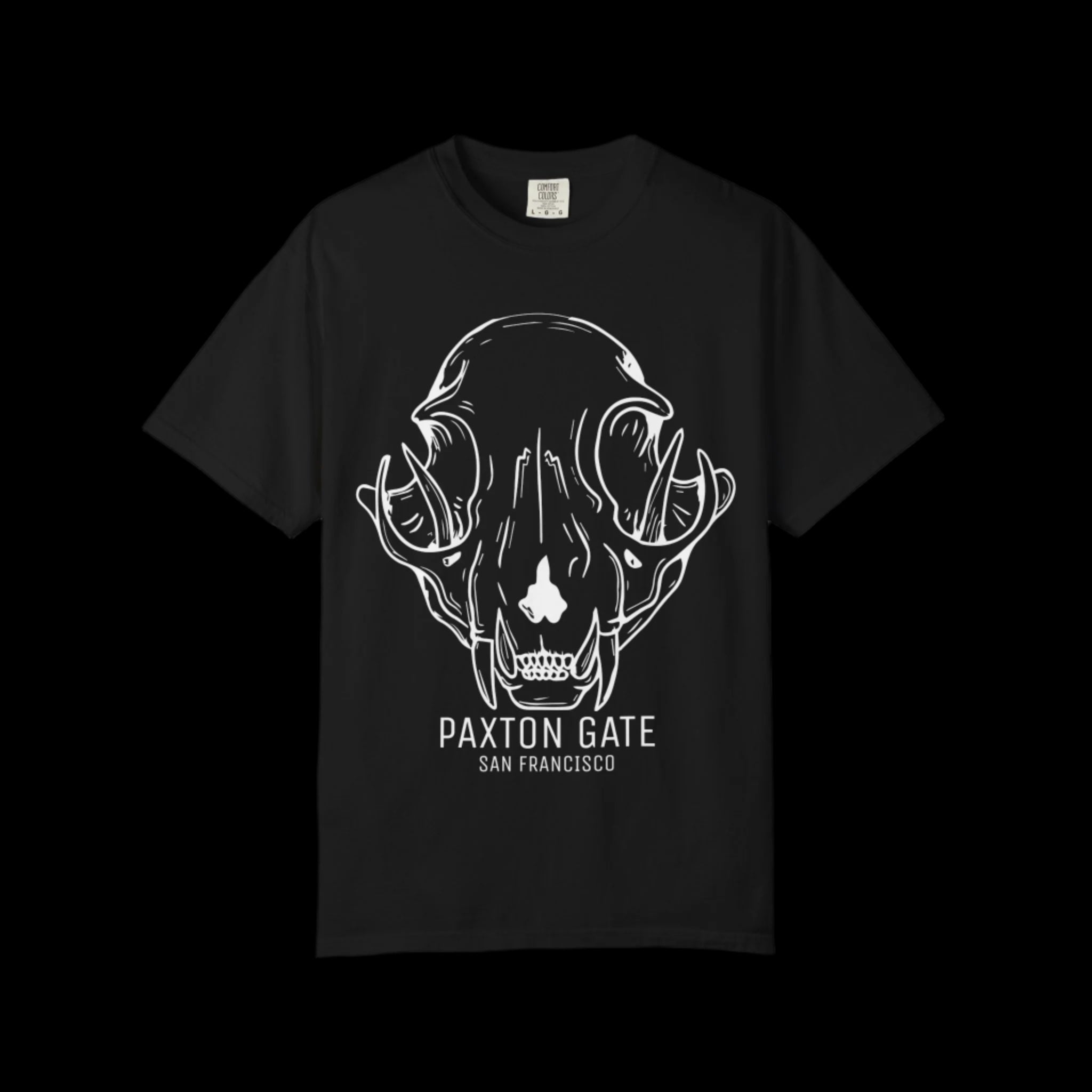 Unisex Paxton Gate Bobcat Skull Graphic T-Shirt - Soft Cotton Vintage Style Tee for Men & Women | Perfect for Halloween, Nature Lovers & Alternative Fashion