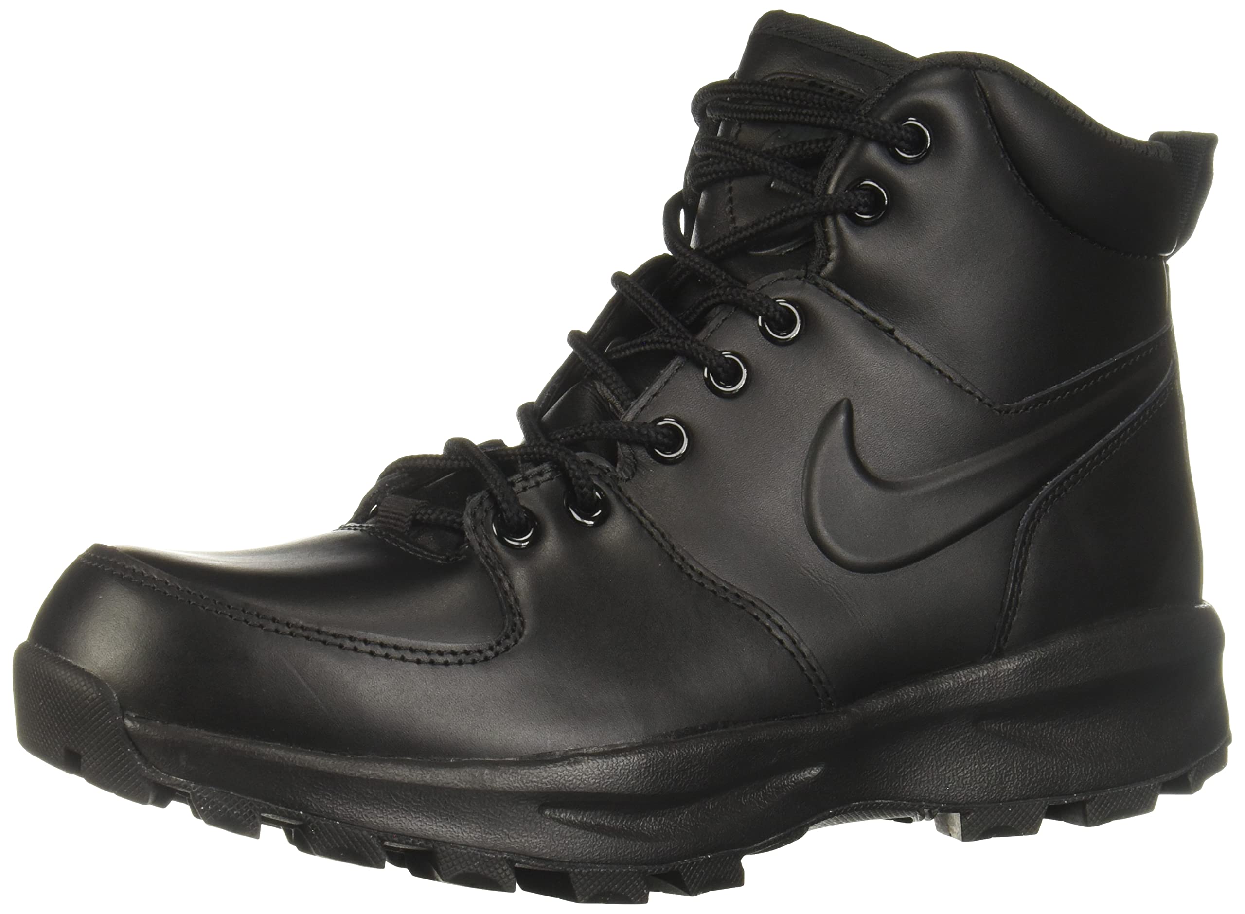 Nike Men's Manoa Leather Boots - Waterproof Hiking & Work Boots for Outdoor, Construction & Casual Wear