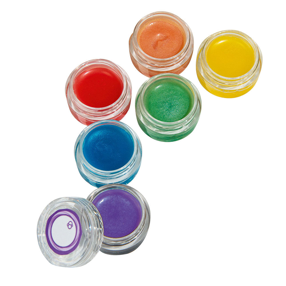 Rainbow Flavored Lip Balm DIY Kit - 2L Set for Homemade Lip Care, Moisturizing & Fun Lip Gloss Making - Perfect for Kids' Crafts, Birthday Parties & DIY Gifts
