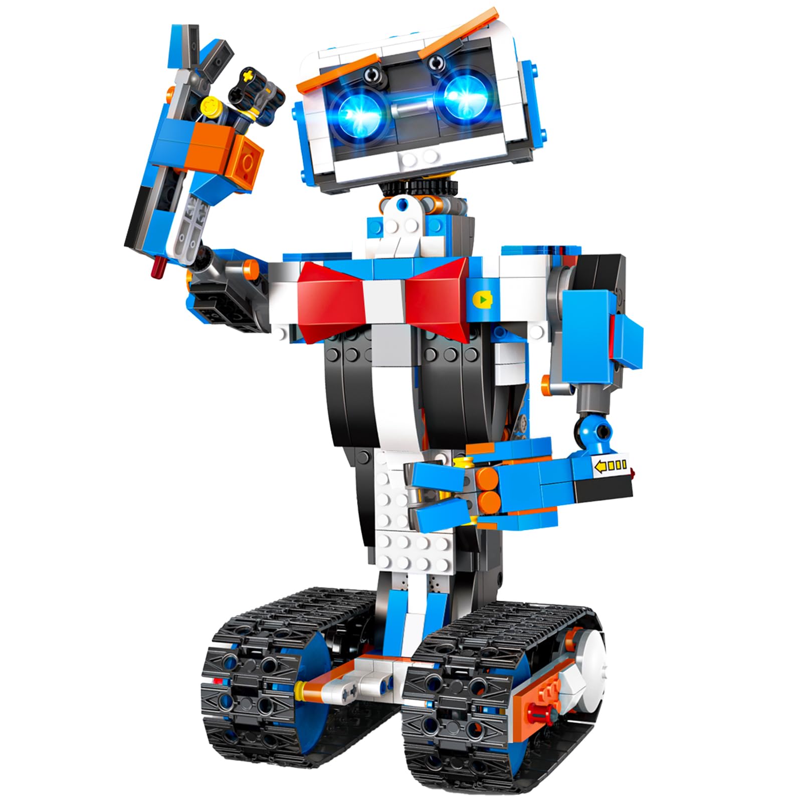 OKK STEM Robot Building Kit for Kids Ages 8-12 - 635 Piece Remote & App Controlled Engineering Toy with Coding DIY Projects - Rechargeable Educational Gift for Boys & Girls - Perfect for School Science Fairs & Birthday Presents