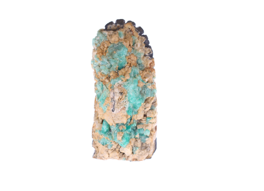 Natural Colombian Emerald Rough Crystal Sculpture - Handcrafted Indian Gemstone Art for Home Decor, Meditation & Healing