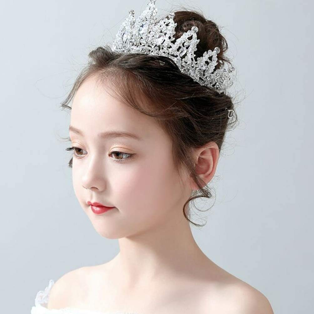 Sparkling Rhinestone Tiara Crown - Elegant Wedding Bridal Headpiece for Women & Girls | Perfect for Weddings, Proms, Birthday Parties & Special Occasions