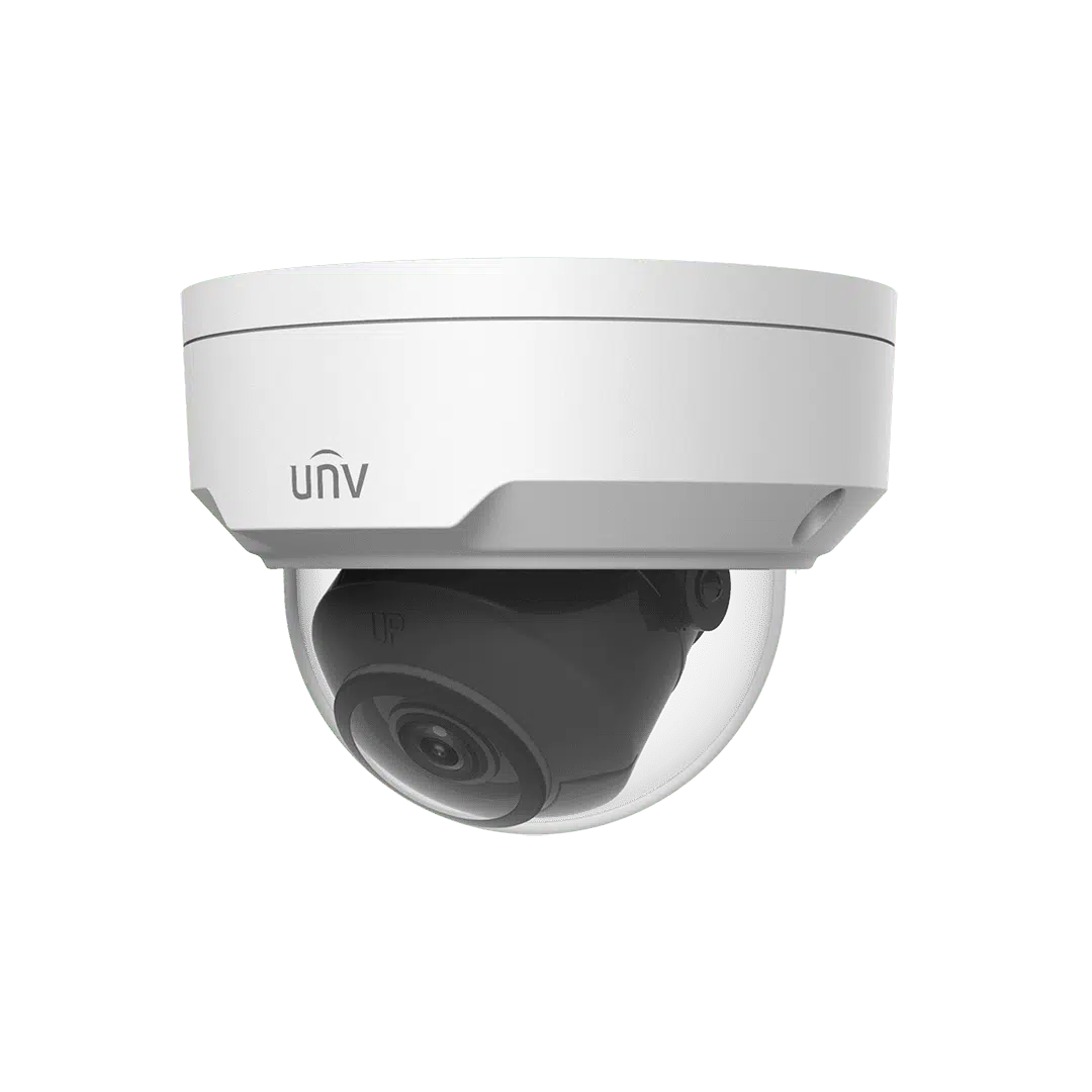 Uniview IPC325SB DF28K 5MP HD LightHunter IR Fixed Dome Security Camera with 2.8mm Lens - Indoor/Outdoor Surveillance for Home, Office & Business Security