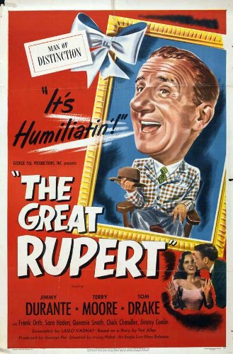The Great Rupert Movie Poster 27x40 Inches - Vintage Film Art with Jimmy Durante, Terry Moore & Tom Drake - Perfect for Home Theater & Classic Cinema Decor