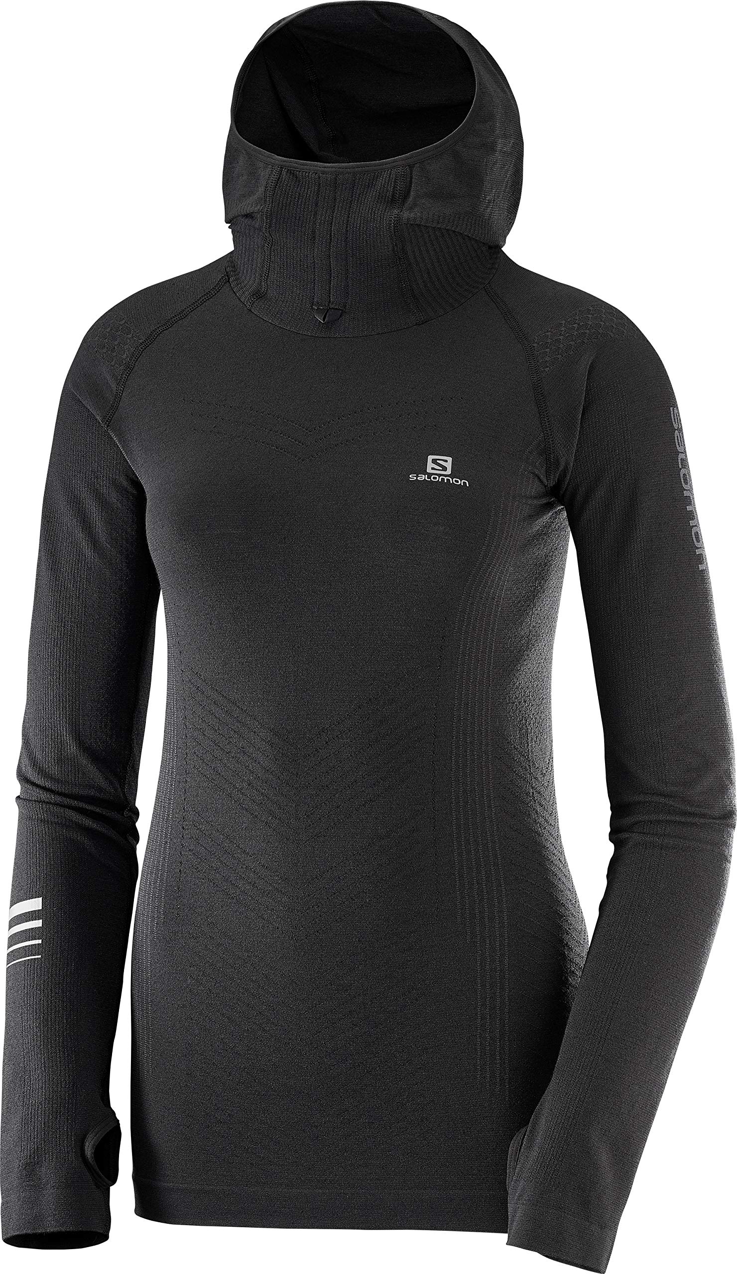 Salomon Lightning Pro Women's Long Sleeve Hoodie - Lightweight Running Jacket for Outdoor Hiking & Winter Jogging