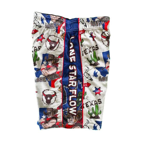 **Boys' Lonestar Flow Shorts - Comfortable & Stylish Athletic Shorts for Kids - Perfect for Running, Basketball & Outdoor Play**