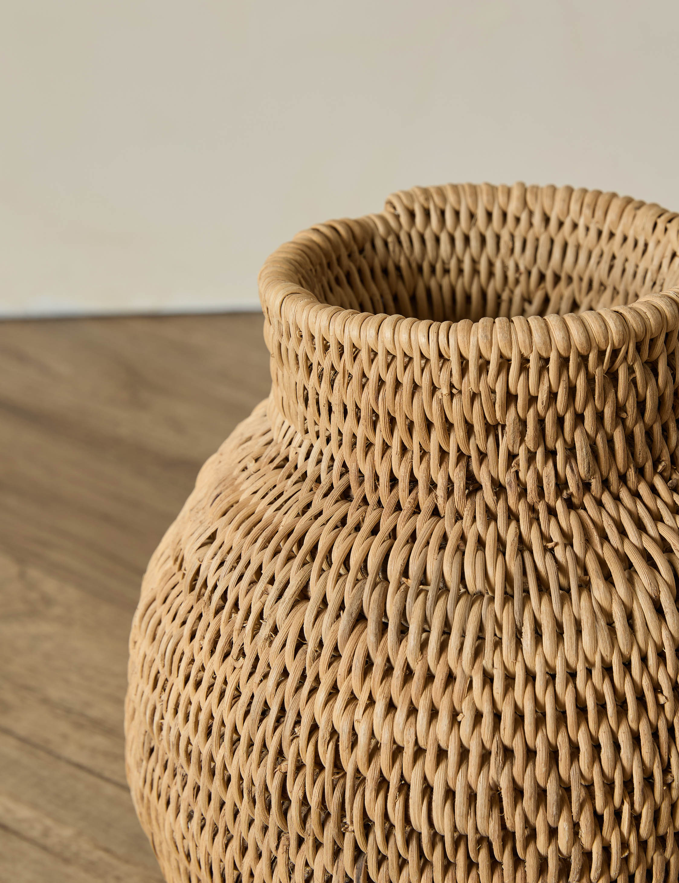 Buhera Handwoven Basket by Mbare - Eco-Friendly African Storage & Decor for Home, Office, or Picnic Use