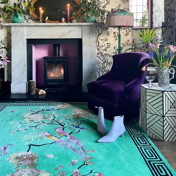 Premium Hand Tufted Wool Rug - Nurture Green Area Rug for Living Room & Bedroom | Soft & Durable Home Decor | Pre-Order Now