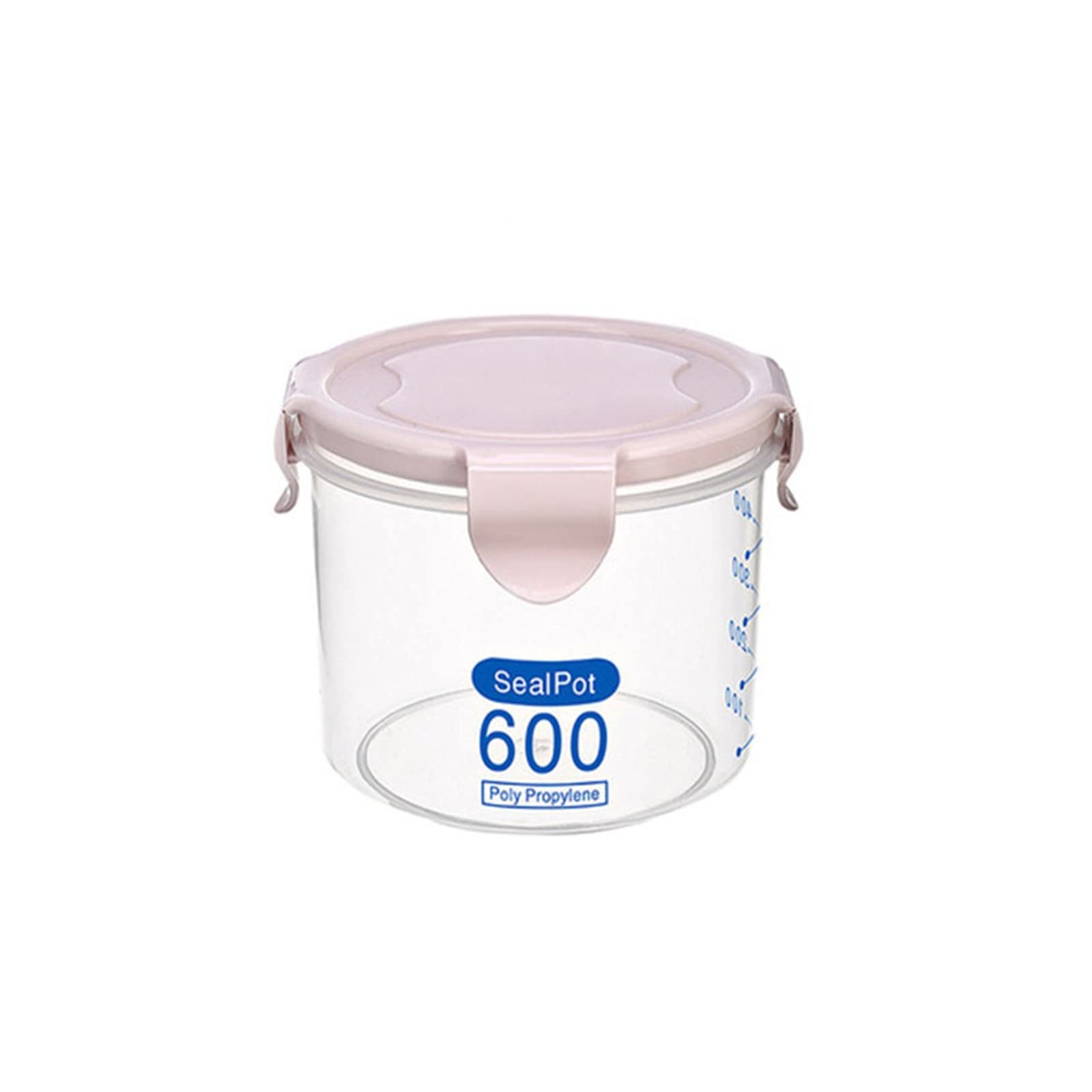 600-800ml Airtight Food Storage Containers Set | BPA-Free Plastic Kitchen Organizers for Meal Prep, Leftovers & Dry Goods | Perfect for Refrigerator, Pantry & Lunch Box Organization