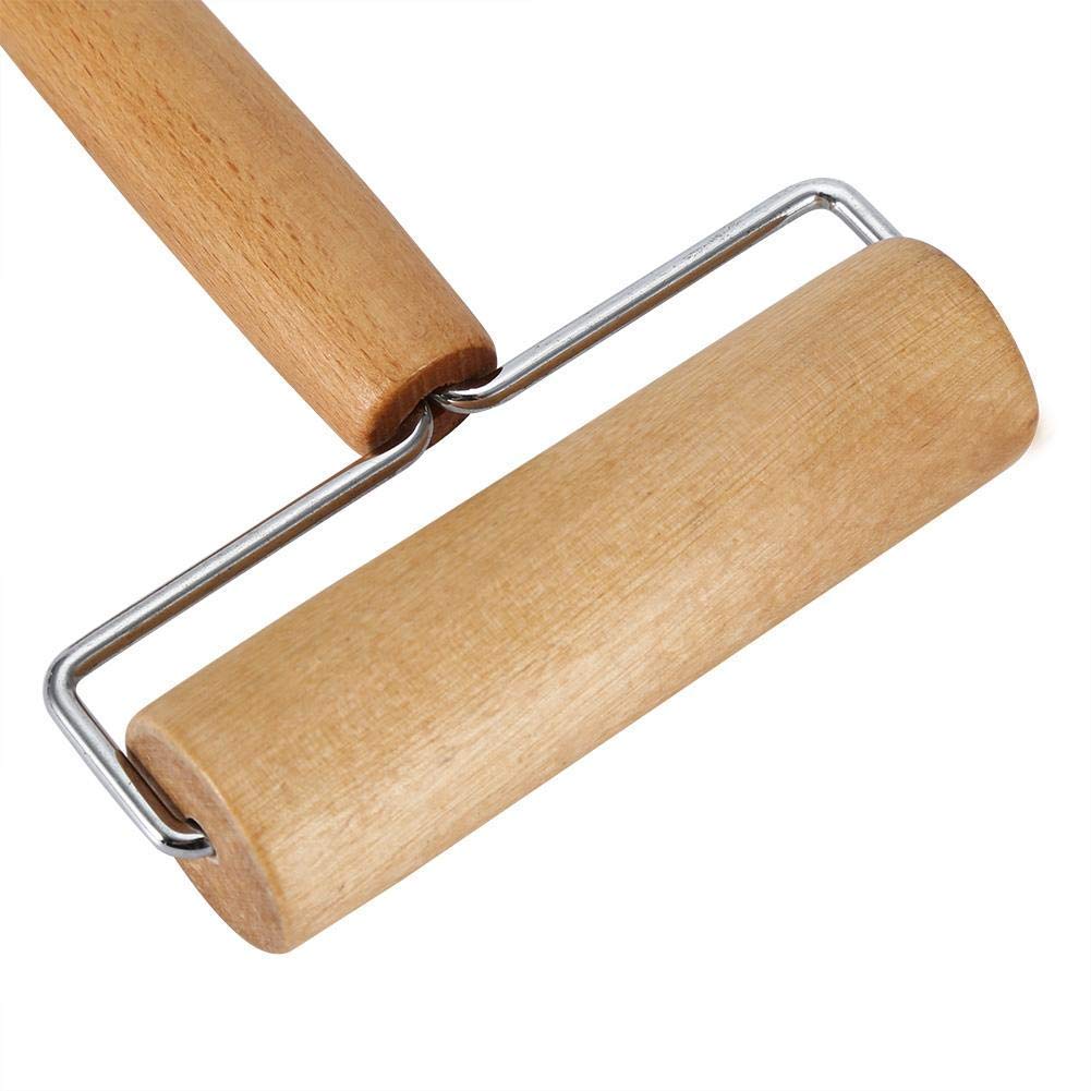 Wooden Rolling Pin & Dough Baker Roller Set - Premium Baking Tools for Pastry, Tortilla, Pizza, Cookie Dough - Perfect for Home Kitchens & Professional Bakeries
