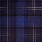 Highland Granite Navy Tartan Plaid Blanket - Soft & Durable Wool Throw for Cozy Home Decor, Perfect for Sofa, Bed, and Outdoor Picnics