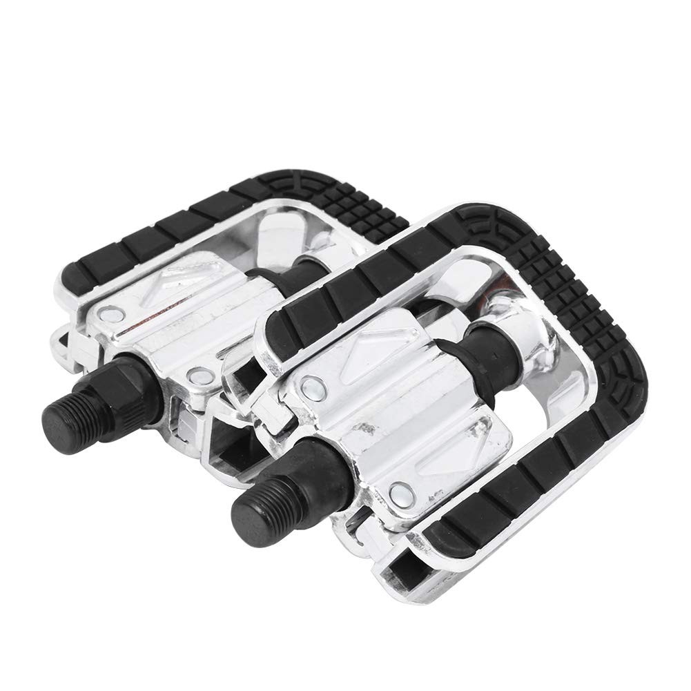 CHICIRIS Folding Bike Pedals with Reflective Strips - Lightweight Aluminum Alloy Pedals for Mountain Bikes, Road Bikes & Folding Bicycles - Perfect for Commuting, Urban Riding & Outdoor Adventures
