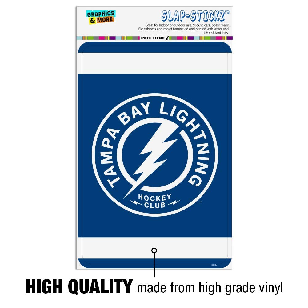 NHL Tampa Bay Lightning Logo Wall Sign - Premium Home & Office Decor for Sports Fans - Perfect for Game Rooms, Man Caves, and Sports Bars