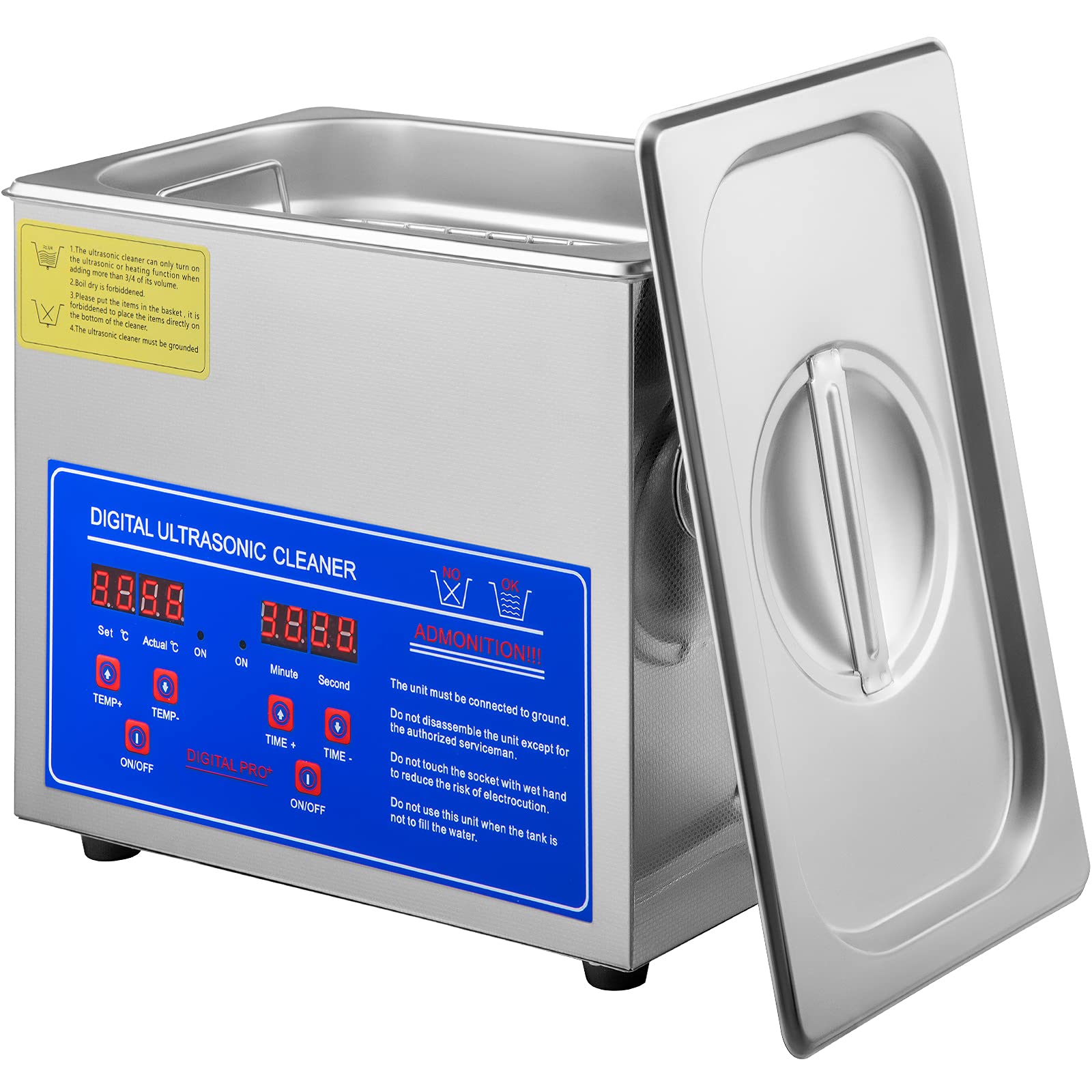 Tuttnauer 1730 Valueklave Autoclave - Compact Footprint & Easy Operation | VEVOR 3L Professional Ultrasonic Cleaner | Ideal for Small Offices, Dental Clinics & Jewelry Cleaning | Medical Sterilization & Equipment Maintenance