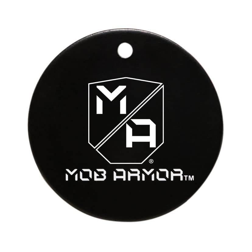 Mob Armor Magnetic Phone Mount Plates - 6 Pack Strong Adhesive Steel Discs for MobNetic Maxx & Car Mounts | Universal Phone Magnet Plates | Durable Vehicle Accessory (Black) | Perfect for Hands-Free Driving, GPS Navigation & Dashcam Setup