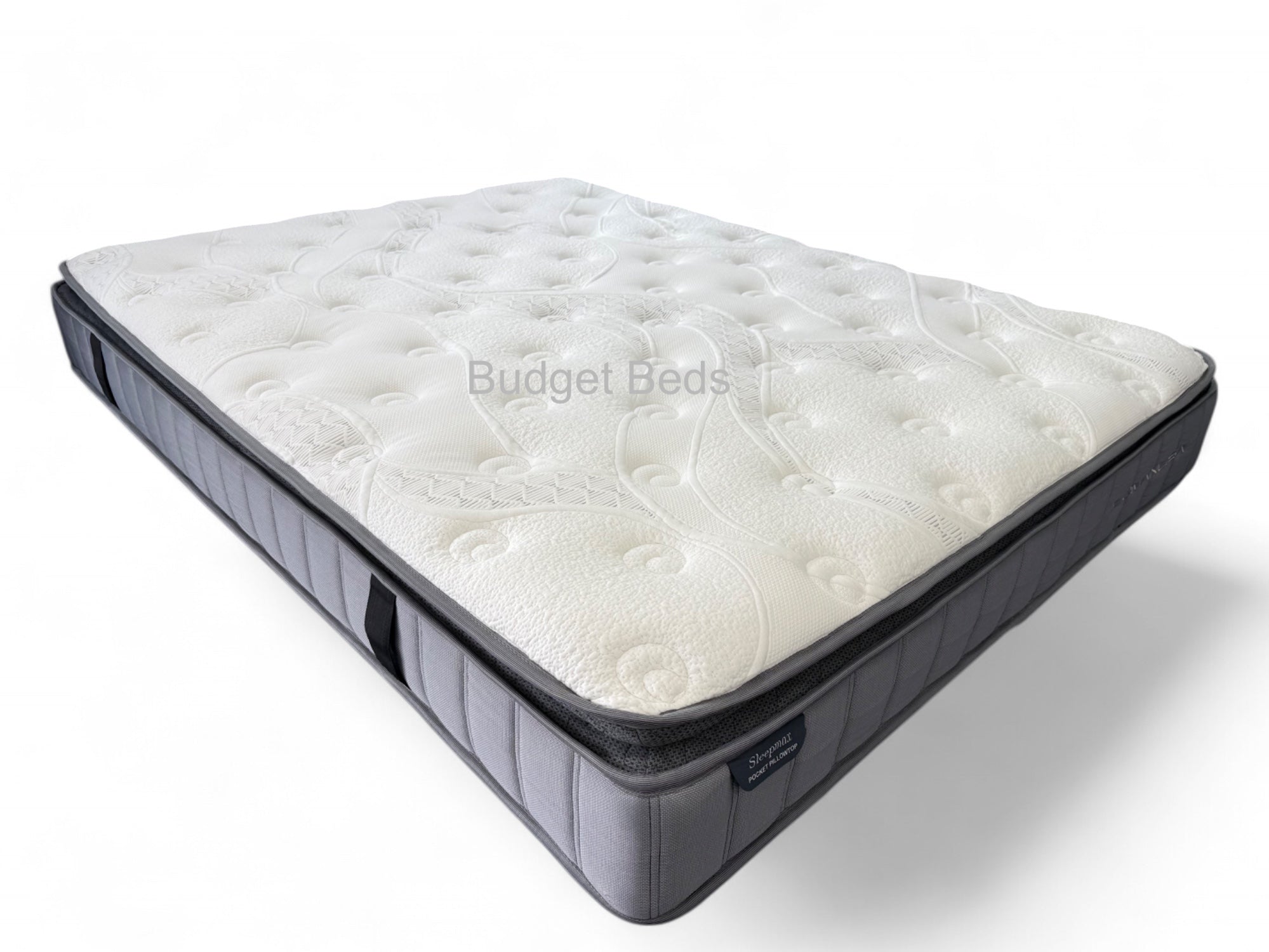 Sleep Max Pillow Top Mattress - Double Size for Ultimate Comfort | Perfect for Bedrooms, Guest Rooms & Apartments