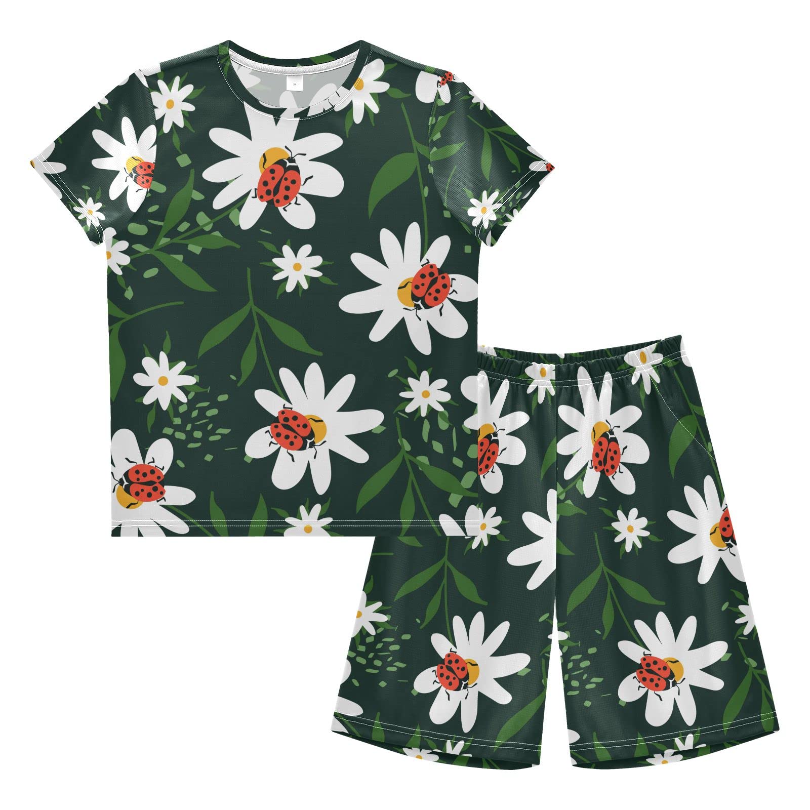 **Cartoon Cars Boys' Summer Outfits - 2-Piece Shorts & T-Shirt Playwear Set for Toddler Boys & Girls - Comfortable & Stylish for Outdoor Play, Beach Trips & Daily Wear**
