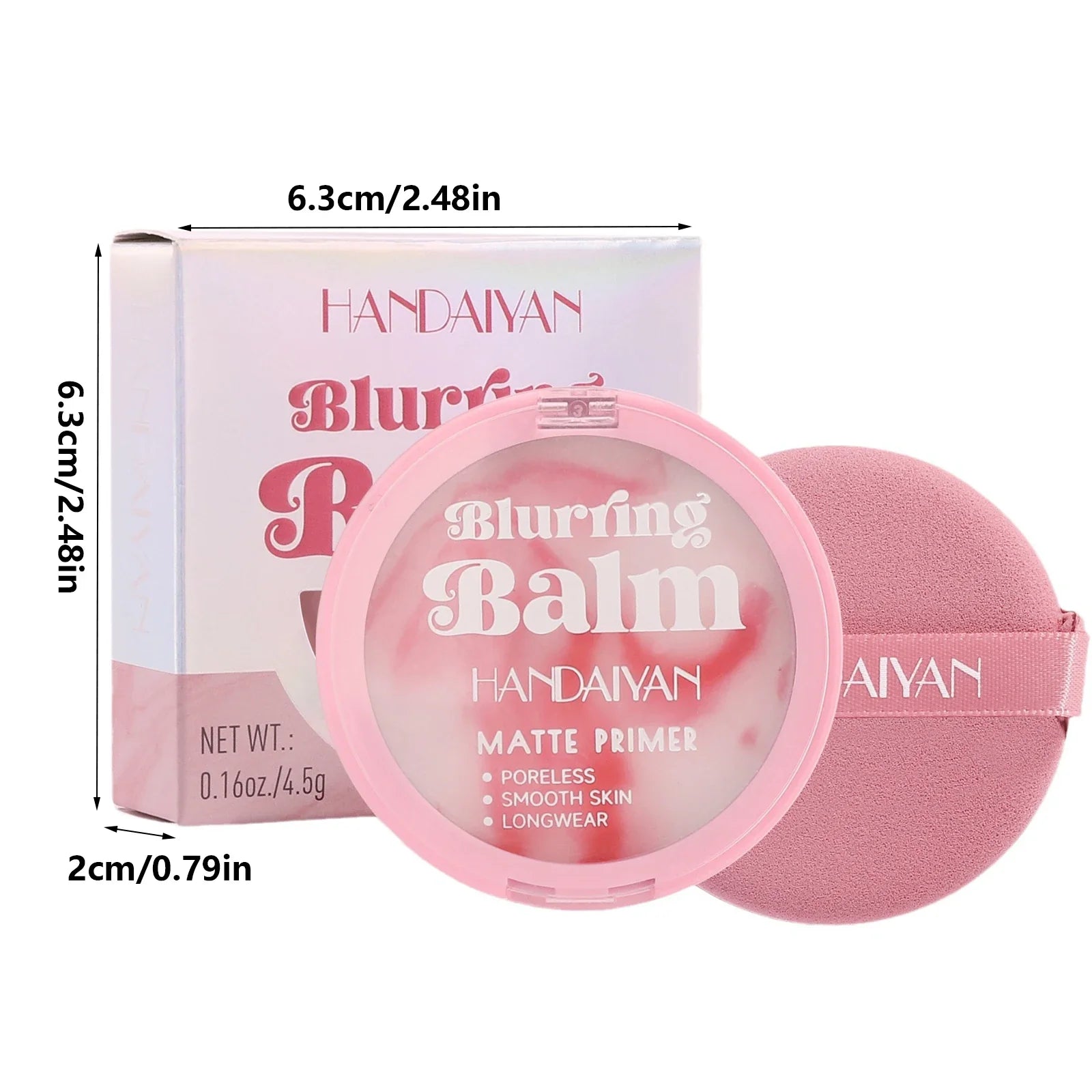 Oil Control Compact Face Powder - Long Lasting Matte Finish for Oily Skin | Perfect for Daily Makeup & Touch-Ups On-The-Go