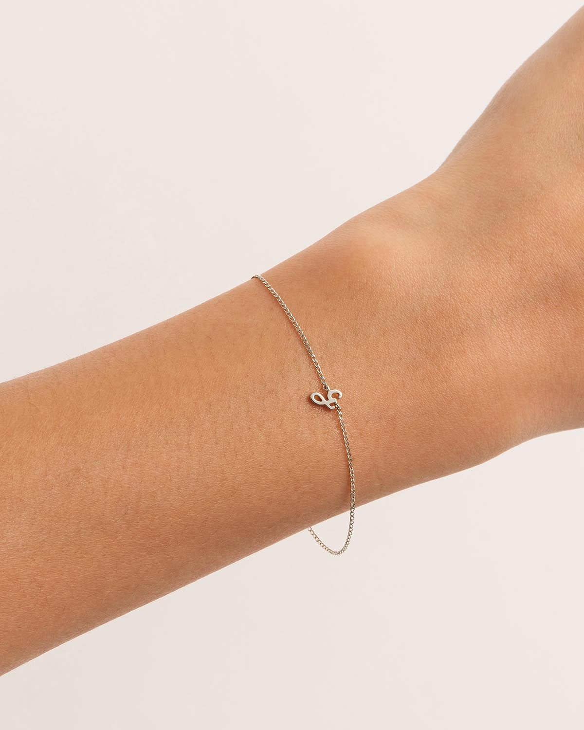 Sterling Silver Love Letter Bracelet - Engraved Romantic Gift for Her - Perfect for Anniversaries, Valentine's Day & Special Occasions