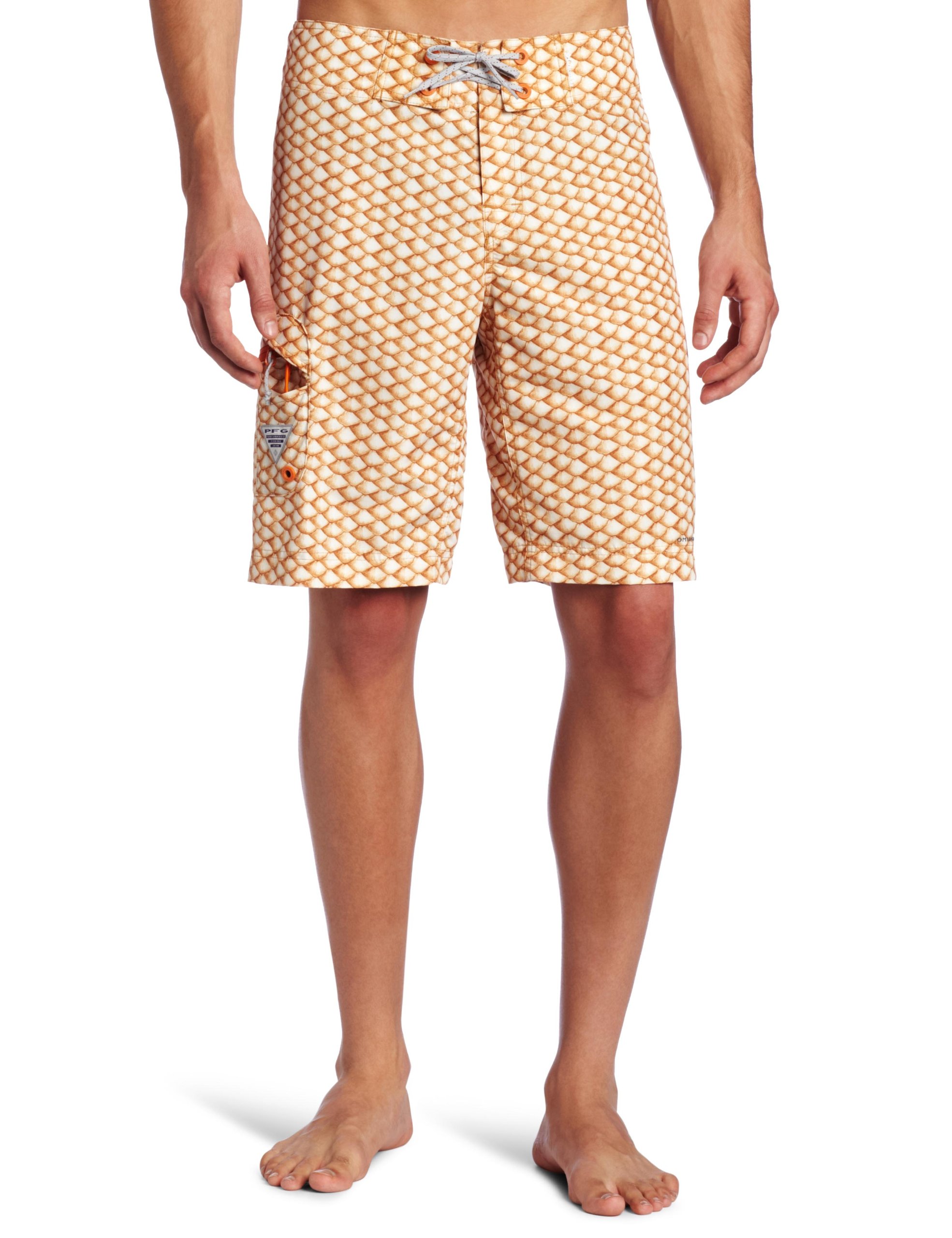 Columbia PFG Offshore Teaser Action Board Shorts for Men - Quick-Dry Swim Trunks with UPF 50 Sun Protection - Perfect for Fishing, Boating & Beach Activities